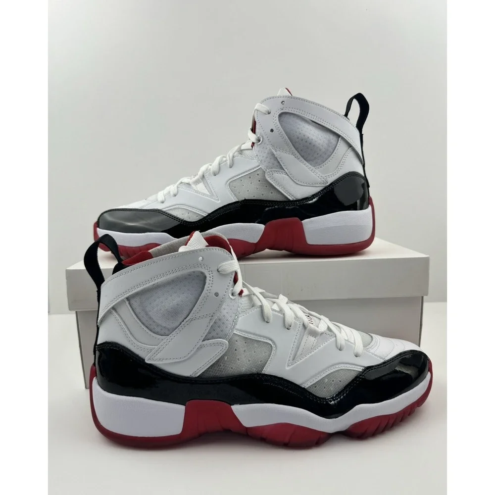 Nike Air Jordan Two Trey Concord Patent White/Gym Red (DO1925-106) Size-12 Men's